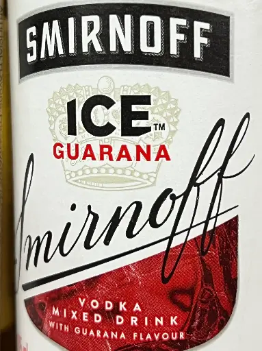 smirnoff ice guarana
